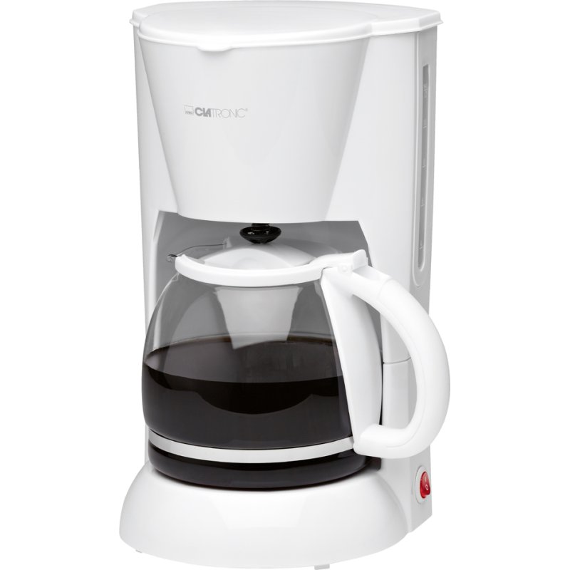 CLATRONIC cafetière KA 3473, blanc, 12-14 tasses, 1,5 litre
